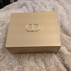 Dior Vintage Gold Jewelry Box
